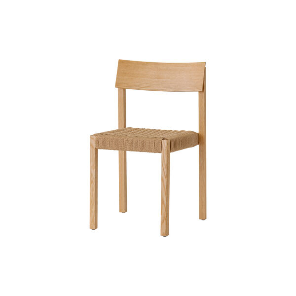 Mauro Dining Chair | Natural Oak/Natural | Stol, Audo Copenhagen
