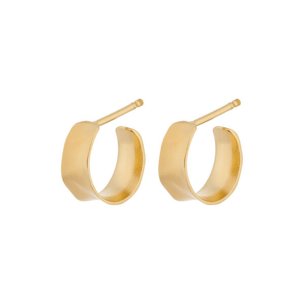 Mini Saga øreringe, guld Mini Saga øreringe, guld, Pernille Corydon Jewellery