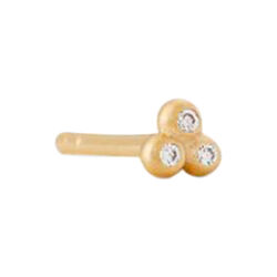 Orbit dot ørestik, guld, Ro Copenhagen