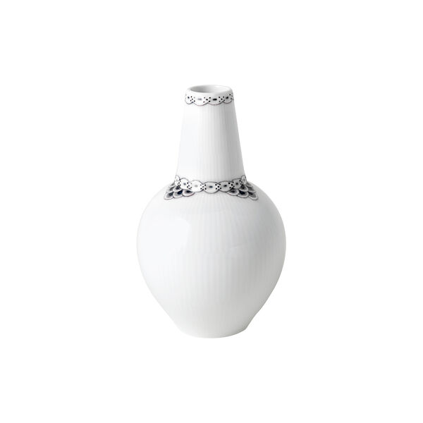 Sort Riflet Blonde vase 15 cm, Royal Copenhagen
