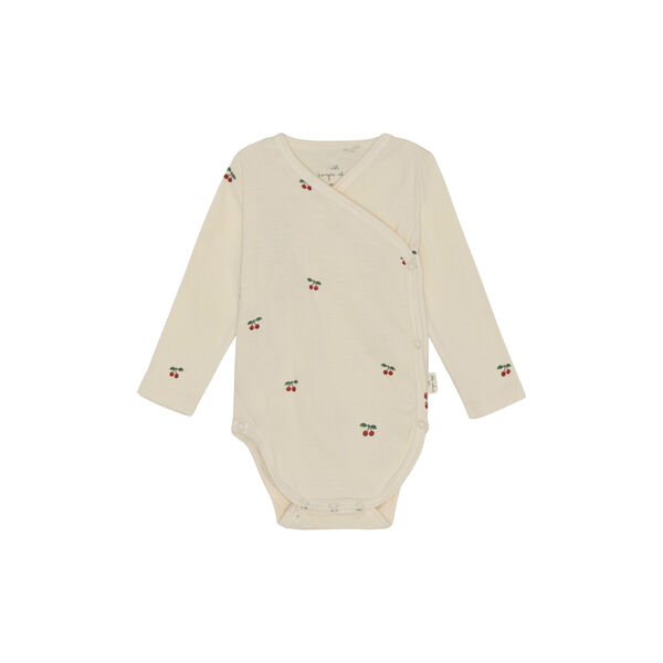 Lang&aelig;rmet body til nyf&oslash;dt, cherry, Konges Sl&oslash;jd