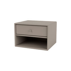 DASH lille sengebord, 141 truffle DASH lille sengebord, 141 truffle, Montana Furniture