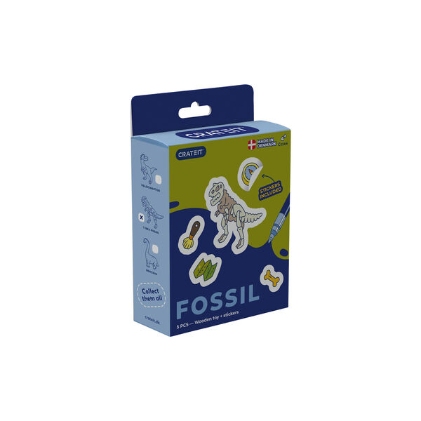Dinosaur trælegetøj | Fossil, Crateit