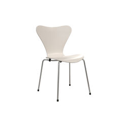 Serie 7™ 7:14 AM spisebordsstol, beige/chrome, Fritz Hansen