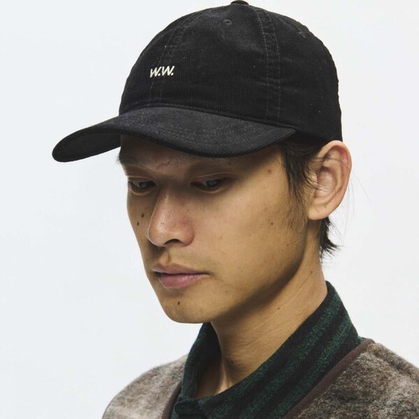 WWW.W. cap, black, Wood Wood