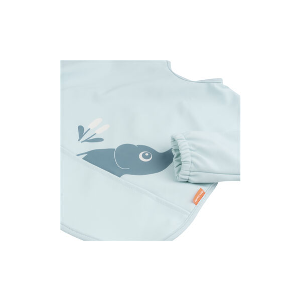 Elphee hagesmæk med ærmer, blue, Done by Deer