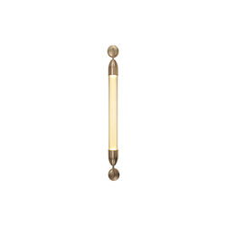 Lemon Squeeze Single Wall Lamp, plated brass, UMAGE