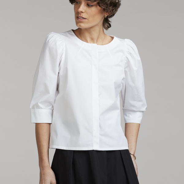 Lykke Blouse, white, Stenstr&ouml;ms
