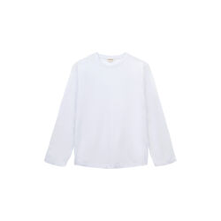 Freya lang&aelig;rmet T-shirt, white, Studio Feder
