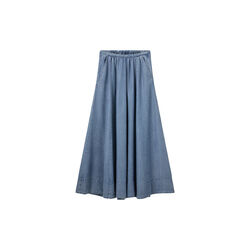 KattiaSW Skirt, denim blue, Sofie Schnoor