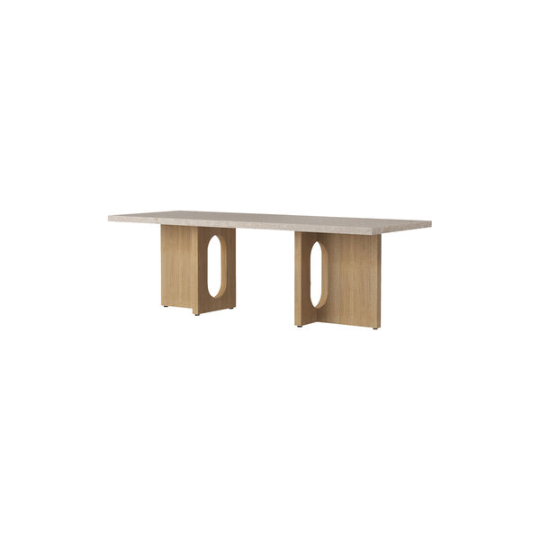 Androgyne Lounge Table | Natural Oak/Kunis Breccia | Sofabord, Audo Copenhagen