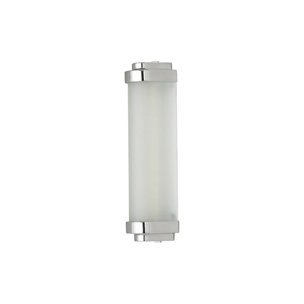 Cabin LED Wall Light 27 cm, chrome/frosted, Original BTC