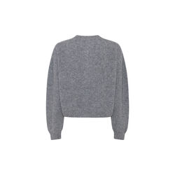 NOOS - Sisse Cardigan, grey melange, LA RŌUGE