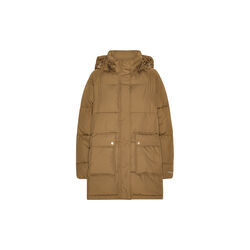 Oversized Padded Coat, mocca, Ilse Jacobsen Hornbæk