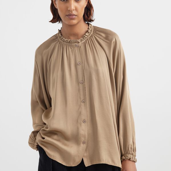 RACHEL DK15-263 Shirt, camel, PROJECT AJ117
