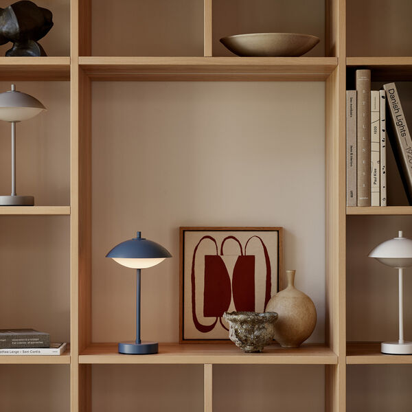 Musling™ transportabel lampe, dusk blue, Fritz Hansen