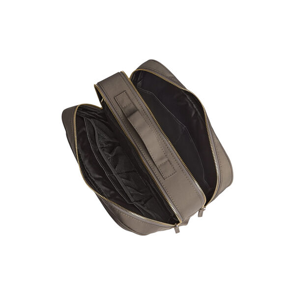 GuardMBG Toiletry Bag Rec., walnut w/gold, Markberg