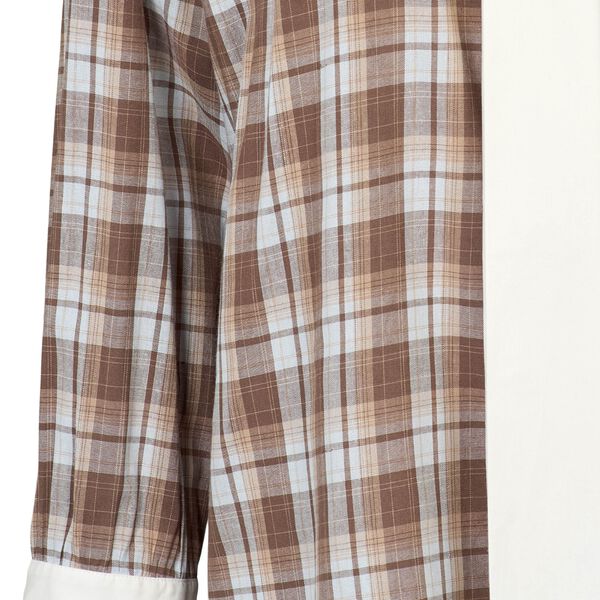 1032PBOLopez shirt, blue/brown check, PBO