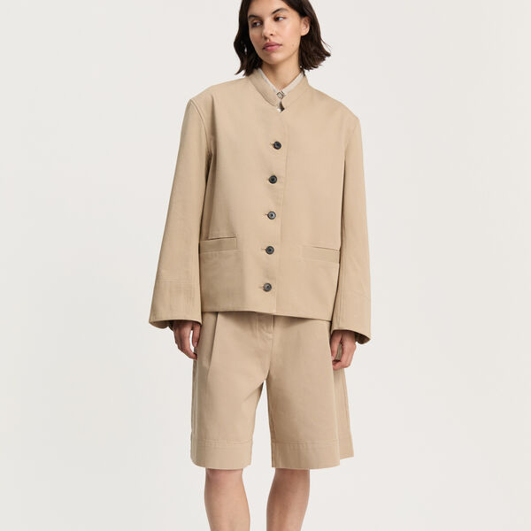 Angela Jacket Twill, semolina, Aiayu