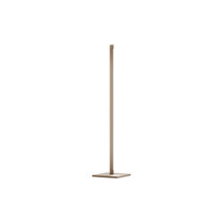 INLAY F1 LINEAR gulvlampe, satin gold/satin gold, LIGHT-POINT