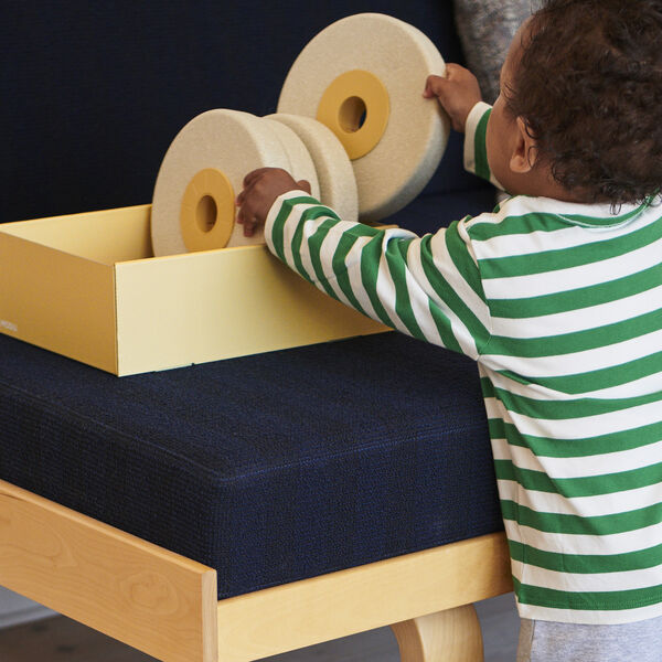 3-i-1 Gåvogn, sand grey/honey yellow, MODU