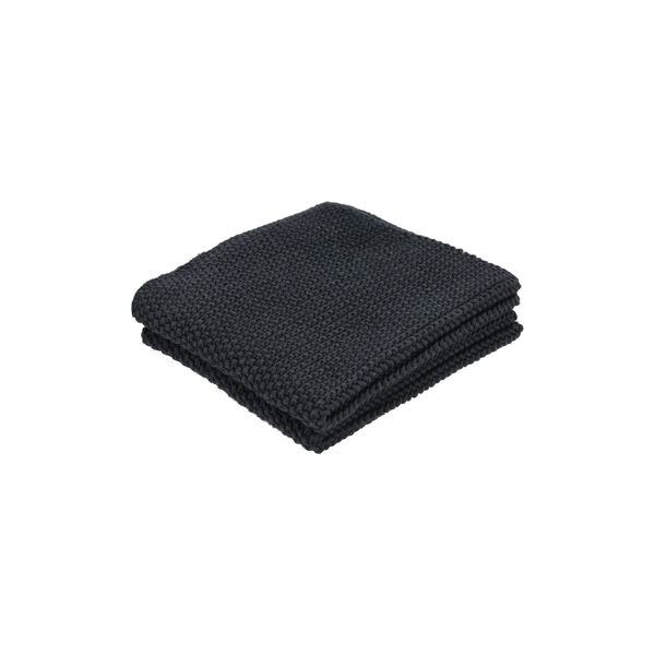 Knit karklude 2 stk, grafit Knit karklude 2 stk, grafit, Bastian