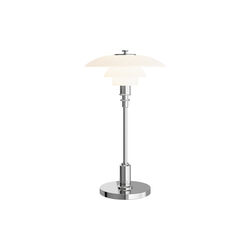 PH 2/1 Portable bordlampe, chrome PH 2/1 Portable bordlampe, chrome, Louis Poulsen