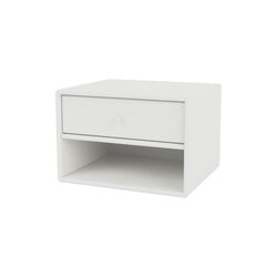 DASH lille sengebord, 01 white DASH lille sengebord, 01 white, Montana Furniture