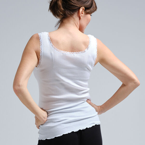 Donna Top, off-white, Seamless Basic