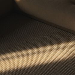 Esplanadi Rug, light grey/stone/natural, Woodnotes
