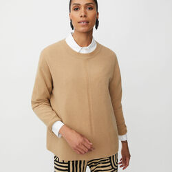 MaFabrice Top, travertine, Masai