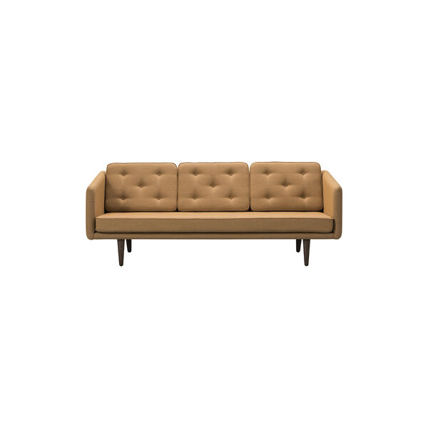 No. 1 3-pers. sofa, Fiord 451/røget eg, Fredericia Furniture