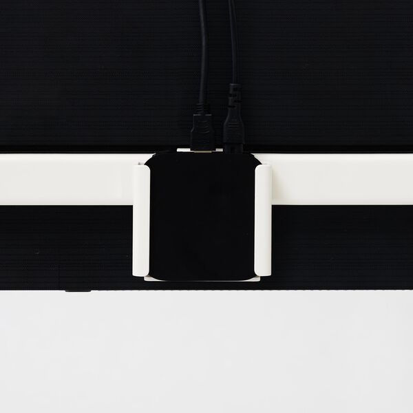 Apple TV Mount, pearl, Pedestal