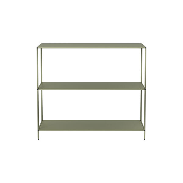 Shelf Low, green Shelf Low, green, Abstracta® System