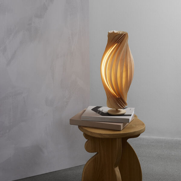 NO111 Table Lamp, birch, Tom Rossau