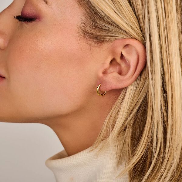 BALANCE HOOP 12 mm, forgyldt, Spirit Icons