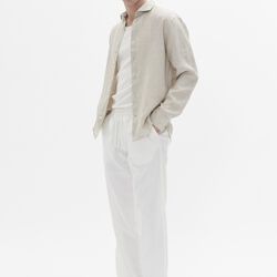 MABarton Wide Pants, broken white, Matinique