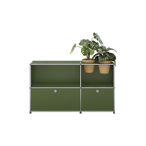 USM Haller | Model M57 | Olive Green | Sk&aelig;nk, USM Haller