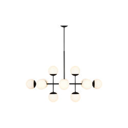 Lord Ballroom Lamp, black/opal, Rubn