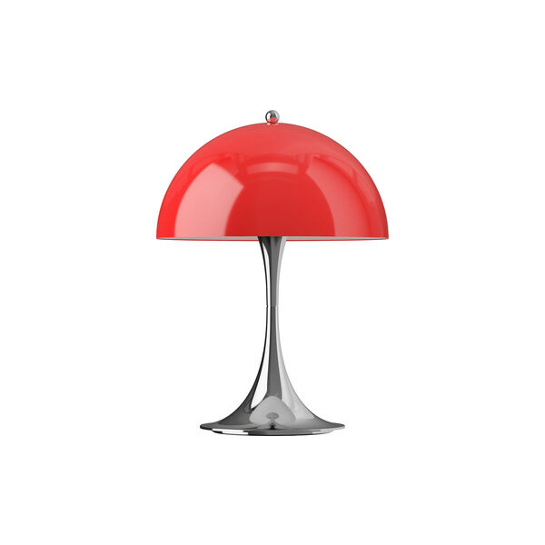 Panthella 250 Original Portable bordlampe, opal red, Louis Poulsen