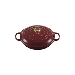 Signature st&oslash;bejern buffetgryde 30 cm, garnet, Le Creuset