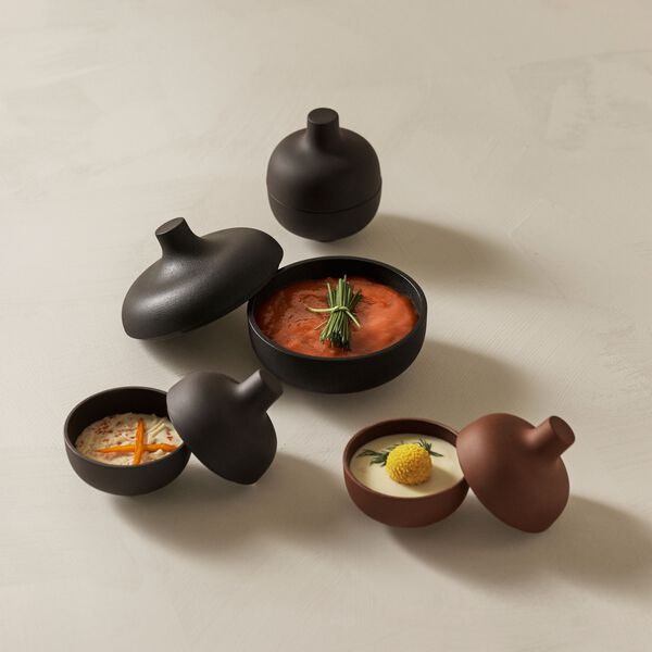 Sand Secrets Small Bowl, red clay, Design House Stockholm