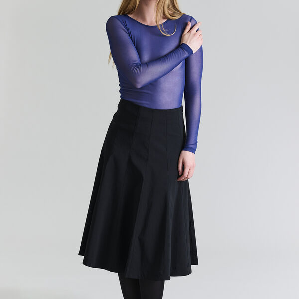 Magic stretch lang nederdel, black, BITTE KAI RAND