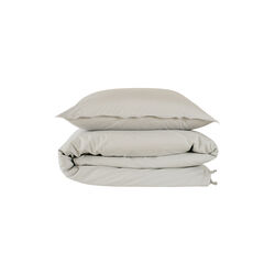 Stone Washed sengetøj, sand, Geismars Væverier