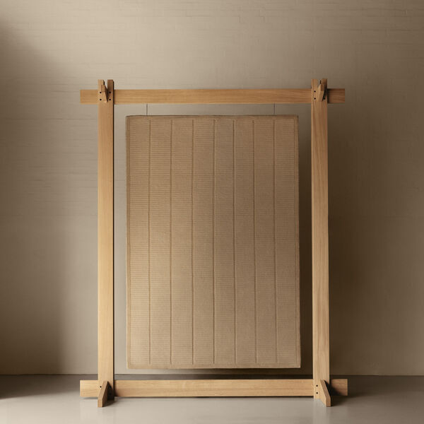 Woven Tatami gulvt&aelig;ppe, cream, Linie Design