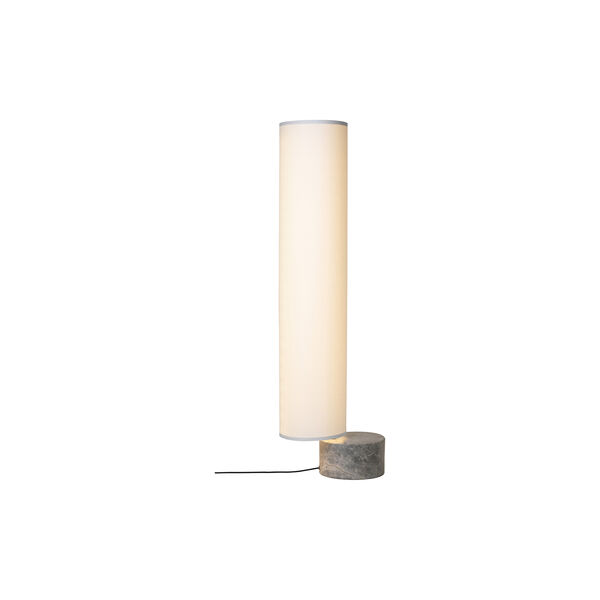 Unbound Floor Lamp, grey marble/white Unbound Floor Lamp, grey marble/white, GUBI