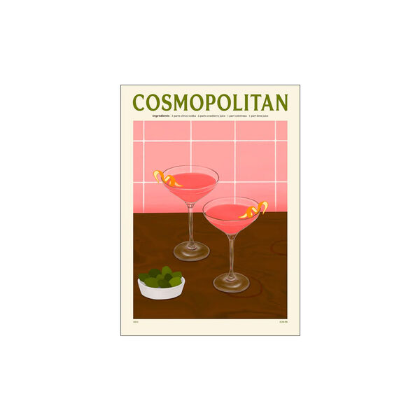 PSTR Cosmopolitan, Poster & Frame