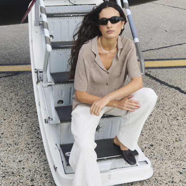 LR-RUBIE 1 Skjorte, fossil, Levet&eacute; Room