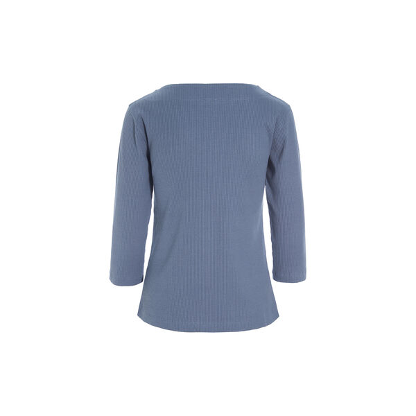 Naibu rib bluse med 3/4 ærme, moonstone Naibu rib bluse med 3/4 ærme, moonstone, BITTE KAI RAND