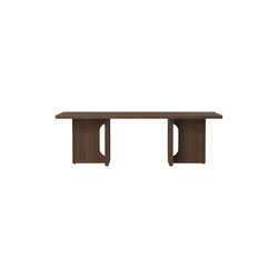 Androgyne Lounge Table | Dark Stained Oak | Sofabord, Audo Copenhagen